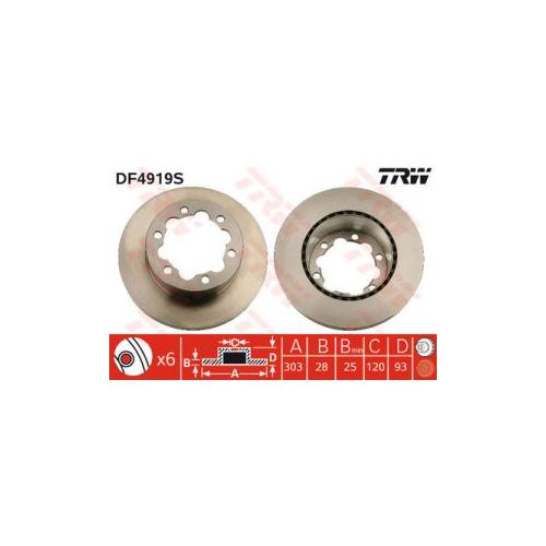 Peugeot 206 Hayon Cabrio CC combi SW set 4 Disques De Frein 8 garnitures