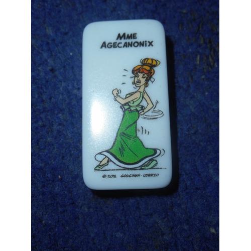 Jeu De Dominos Auchan - Thème Astérix Et Agecanonix - Occasion - Pour 4 Joueurs Et Plus