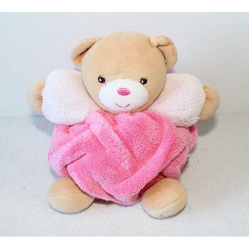 doudou kaloo ours framboise