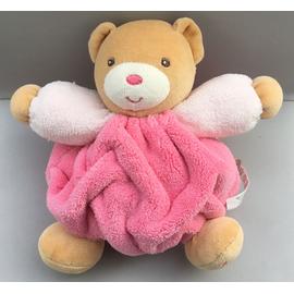 doudou kaloo ours framboise