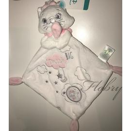 Doudou Chat Marie Blanc Rose Big Dream Disney Baby Peluche Jouet Bebe Baby Blankie Cat Comforter Rakuten