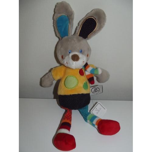 peluche lapin leclerc