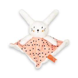 Doudou Lapin Plat La Redoute Blanc Rose Jolie Cherie Peluche Jouet Rakuten