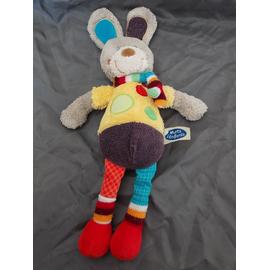 peluche lapin leclerc