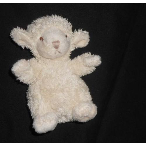 peluche mouton blanc