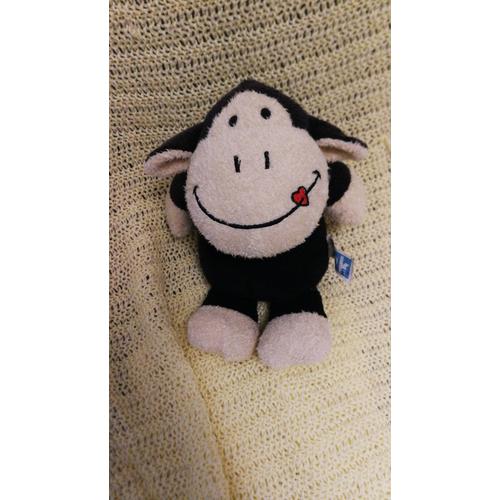 peluche mouton noir