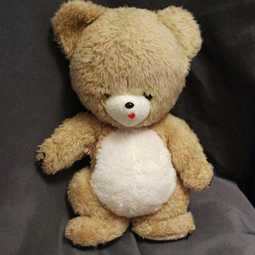 grosse peluche ours blanc