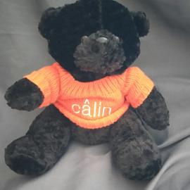 peluche ours noir