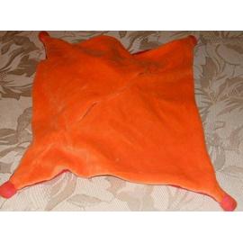 DOUDOU LUTIN PLAT ROUGE ORANGE DRAGOBERT MOULIN ROTY 13