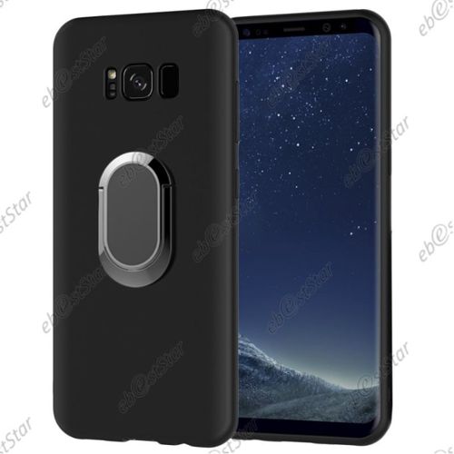 coque samsung s8 plus support bague silicon