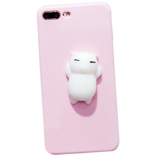 coque iphone 7 chat silicone 3d