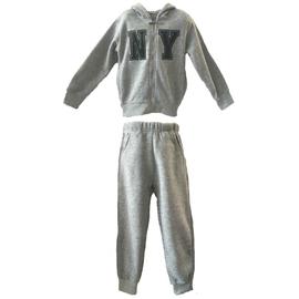 Ensemble Jogging Survêtement Garçon Sweat Zipé Capuche Poches Molletonné 2 a 12