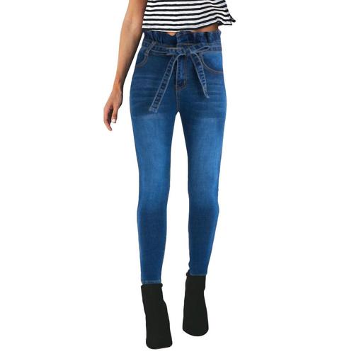 Jean Femmes Mini Micro Jupe Moulante Taille Basse Détachable Court Club de Danse