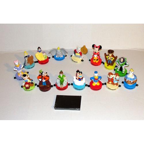 Figurine tampon disney lot de 15 personnages different tampons encreurs