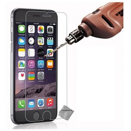 Film de protection vitre verre trempe transparent pour Apple iPhone SE