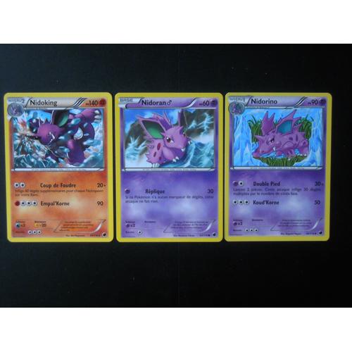 N/&B:Glaciation Plasma-58//116-Carte Pokemon Neuve Française Nidoking