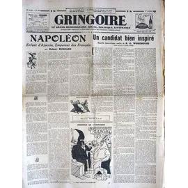 Gringoire N 772 Du 01 10 1943 Napoleon Par R Burnand Un Candidat Bien Inspire Par P G Wodehouse Henri Beraud Prestige De L Uniforme Rakuten