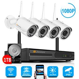 Jennov 2.0MP Wifi Système de caméra surveillance Kit de ...