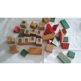 jeu du cube en bois
