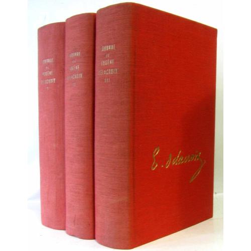 Journal de Eugène Delacroix complet en trois tomes (tomes I, II et III