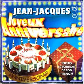 Joyeux Anniversaire Jean Jacques Cd Rakuten