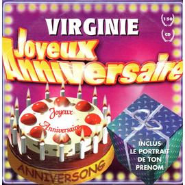 bon anniversaire virginie humour Joyeux Anniversaire Virginie Cd Rakuten bon anniversaire virginie humour