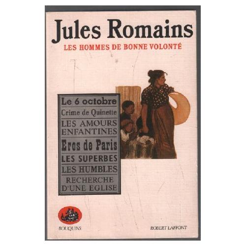Jules Romains Les Hommes De Bonne Volonte Jules Romains: Les hommes de bonne volonté, tome 1 | Rakuten