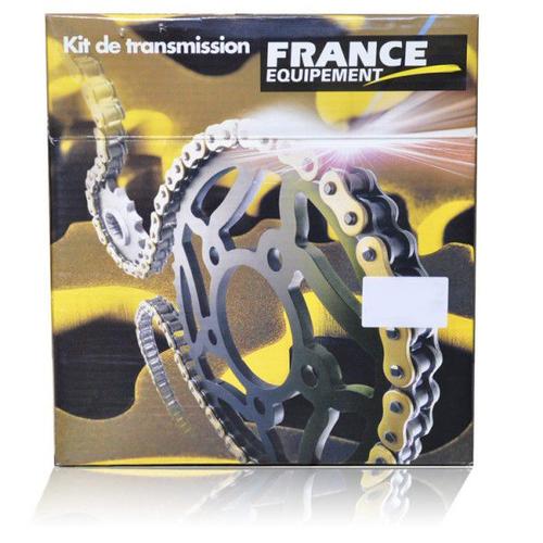 Kit Chaine Hyper Renforcé Couronne Alu Noir 13x50 Yamaha YZ 250 1999 à 2018