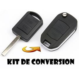 2x Coque 2 Boutons pour Cle Clef Vauxhall Opel Vectra AGILA MERIVA CORSA Combo