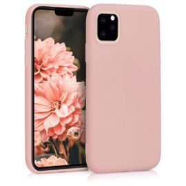 coque iphone 11 or silicone