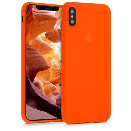 iphone xs coque orange