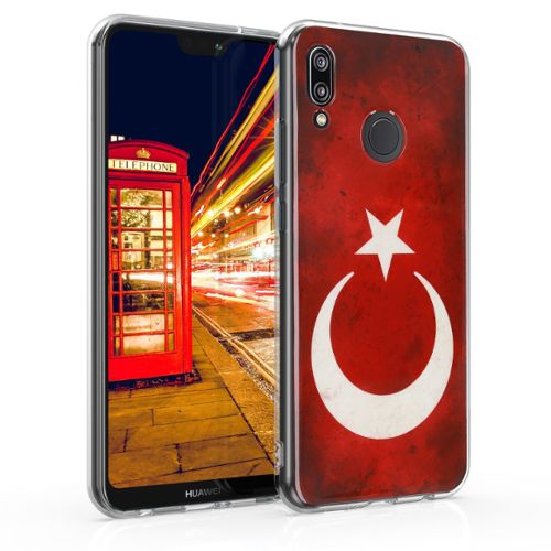 coque huawei p20 lite rouge silicone