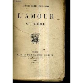 L Amour Supreme Livre Ancien Rakuten