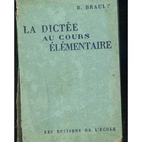 La Dictee Au Cours Elementaire N433 - 