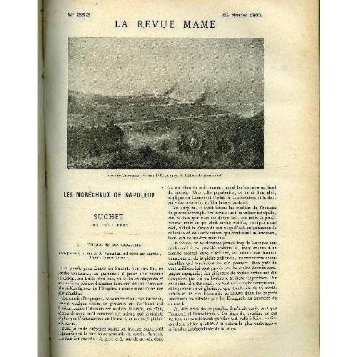 La Revue Mame N 282 Les Maréchaux De Napoléon Suchet Duc D Albuféra Par Gérard De Beauregard Les Paysans Par André Theuriet L épave Par René - 