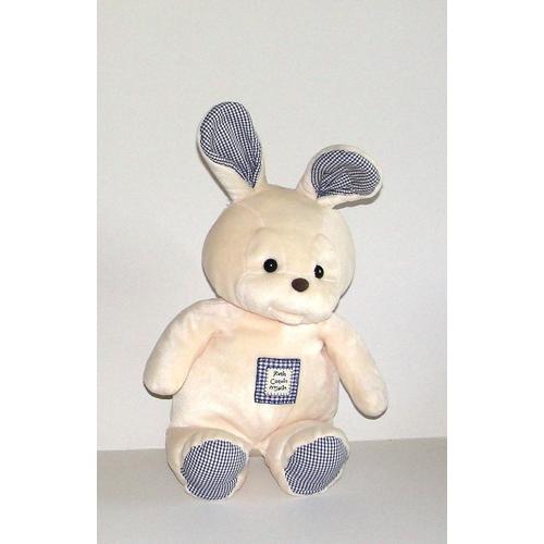 doudou nounours bleu