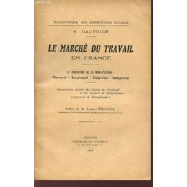 Le Marche Du Travail En France Le Probleme De La Main D Oeuvre