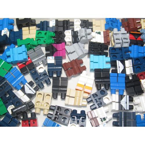 Lego ® Lot x10 Paire Jambes Différentes Aléatoire Minifig Figurine Leggs 970 NEW