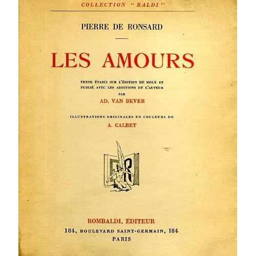Les amours Livre ancien Rakuten