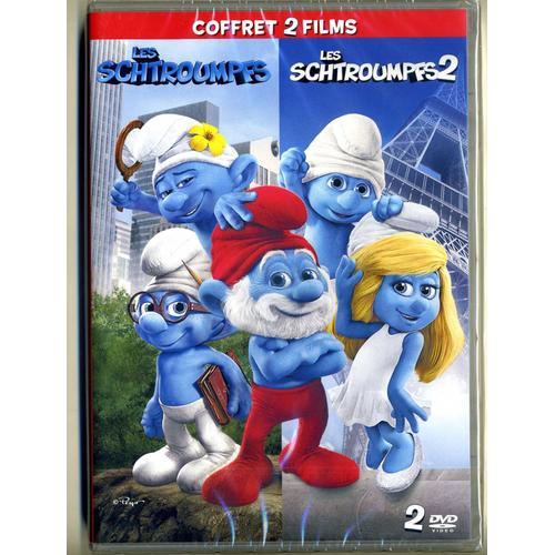Les Schtroumpfs 1 et 2 2 DVD 2 Films Rakuten