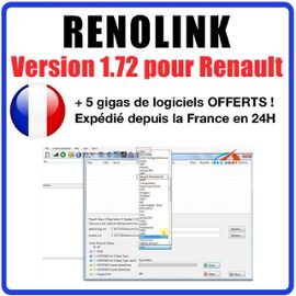 Licence Renolink Version 1.72 OFFICIELLE Diagnostic Pro compatible Renault