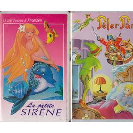 Lot De 3 Vhs Animations Dessins Animes La Petite Sirene Et La Petite Sirene Des Cadeaux A Gogo D Apres L Oeuvre Andersen Et Peter Pan D Apres L Oeuvre Debarrie Rakuten