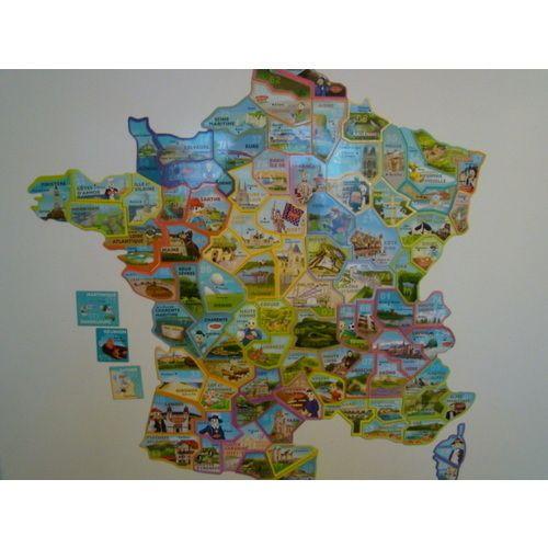 Aimant Le Gaulois Carte De France Lot de 3 magnets Carte de France le Gaulois | Rakuten