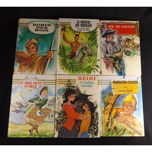 Lot De 6 Romans D'aventure Adaptés Pour La Jeunesse (collection Notre ...