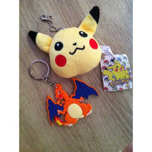 Lot Dracaufeu Et Pikachu Peluche Porte Cles Pokemon Go Jeux Videos Goodies Anime Manga Japon Pickachu Pokemon Stadium Pokemon Nintendo Destockage New