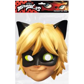 Masque Carton Chat Noir Miraculous Ladybug Taille Unique Rakuten