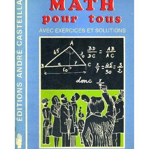 Mathematiques tome 3 2eme annee cours et exercices resolus 2eme edition