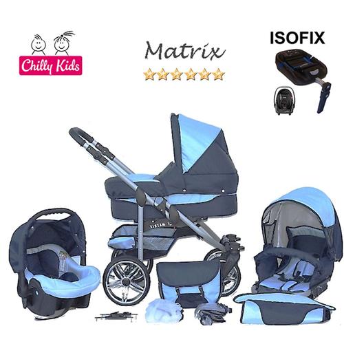 poussette combiné isofix