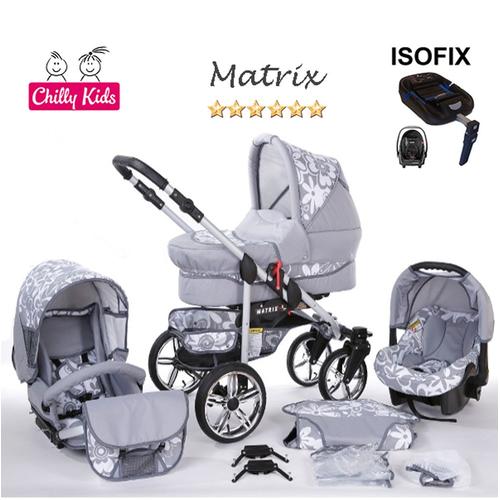 poussette trio isofix