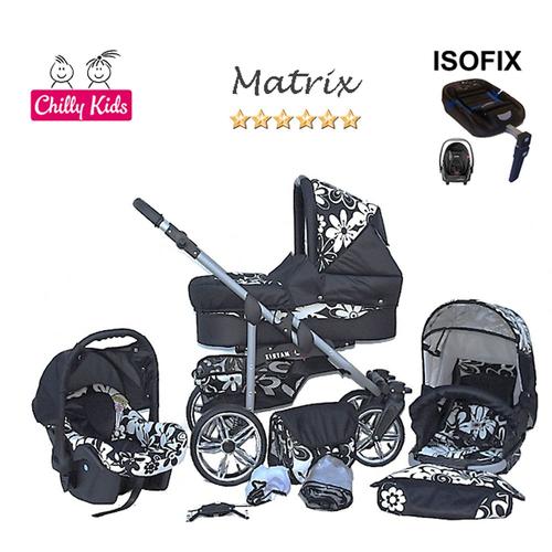 poussette trio isofix